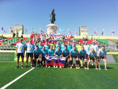 Slovenska malonogometna reprezentanca na svetovnem prvenstvu Socca World Cup 2018 na Portugalskem-SMZ