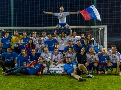 ŠD Asi Lok orodjarstvo osvojili naslov prvaka državne malonogometne lige na travi Lige ENA v sezoni 2018/2019-SMZ-foto Andrej Kalamar